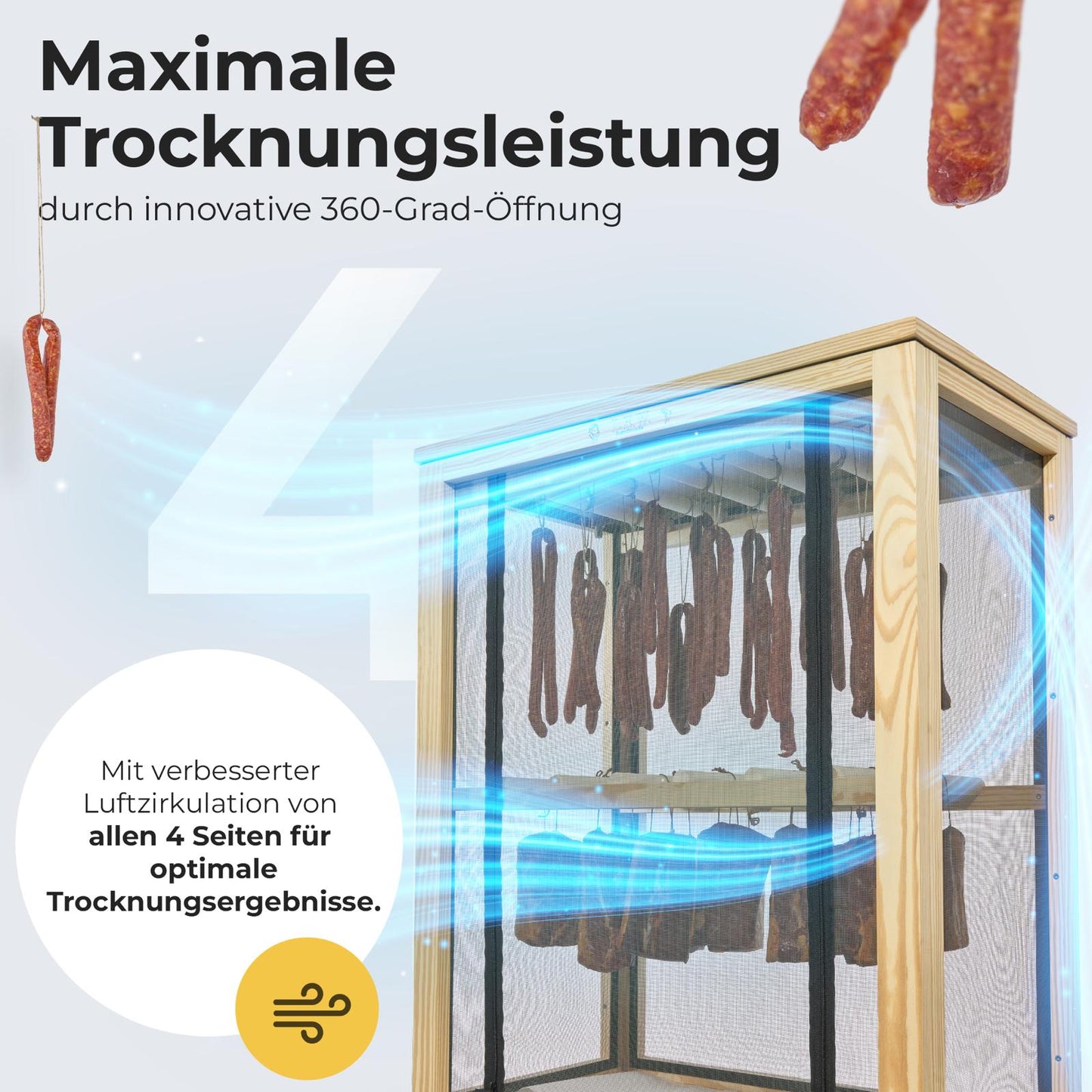 L.E.W. Reifeschrank – Stand-ausführung, Variante 1