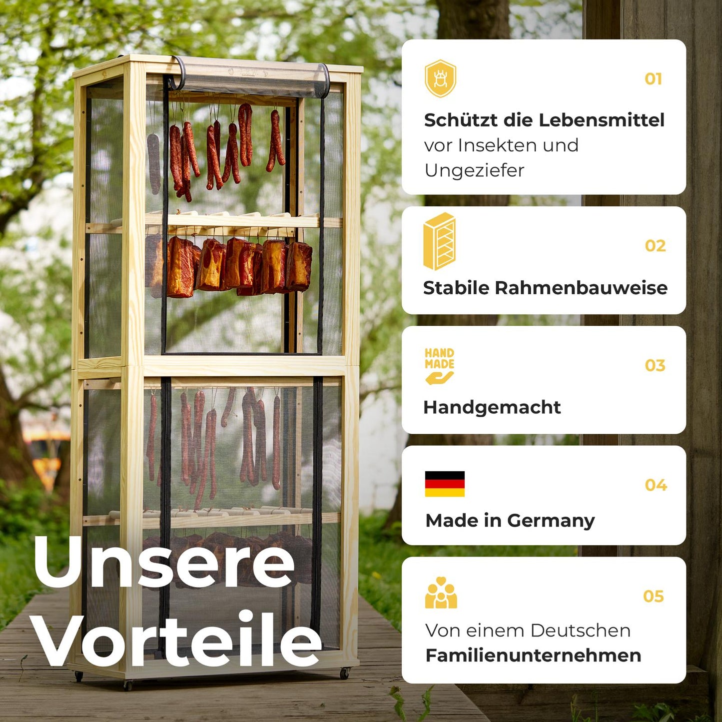 L.E.W. Reifeschrank – Stand-ausführung, Variante 2