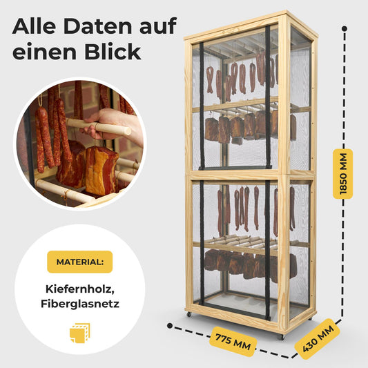 L.E.W. Reifeschrank – Stand-ausführung, Variante 2