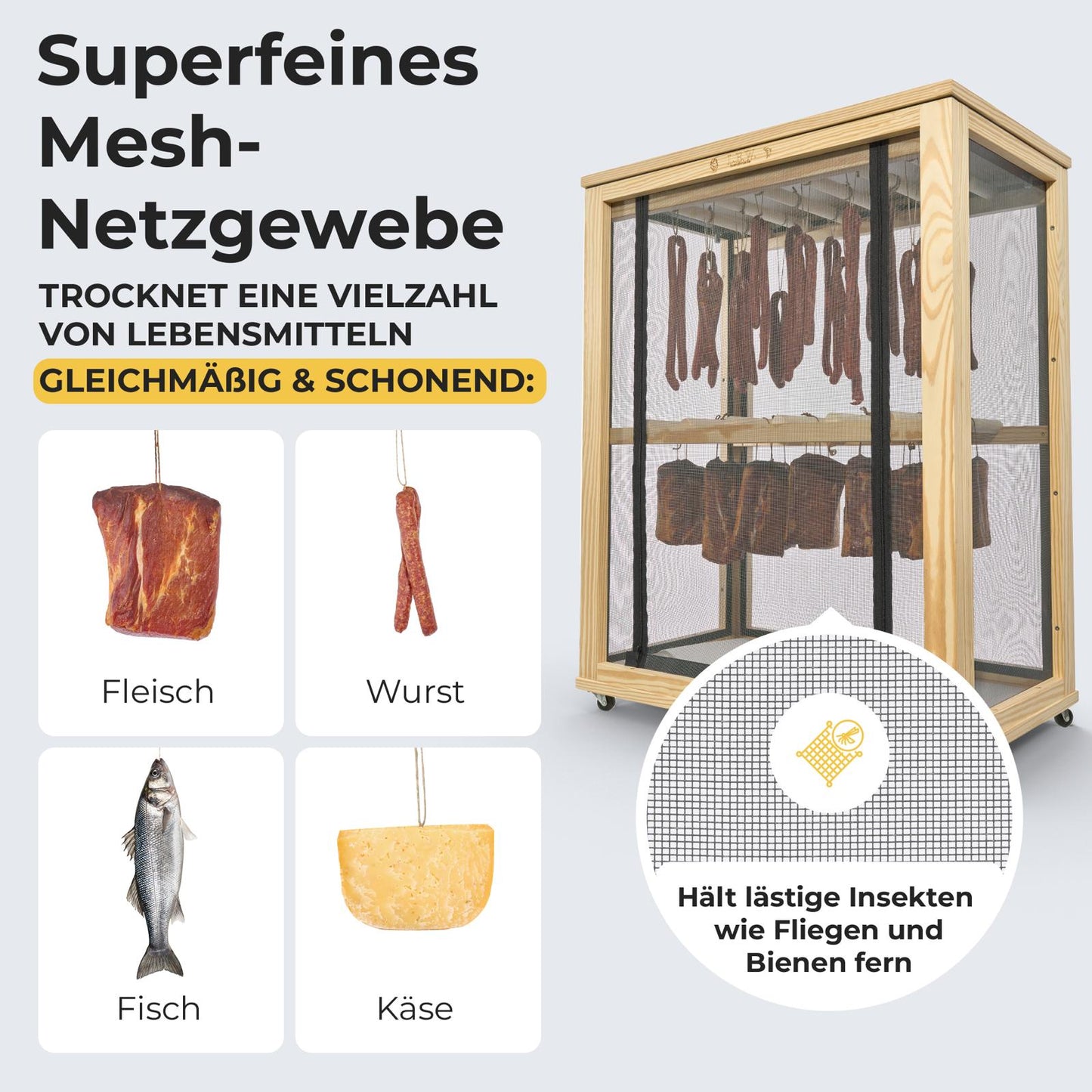 L.E.W. Reifeschrank – Stand-ausführung, Variante 1