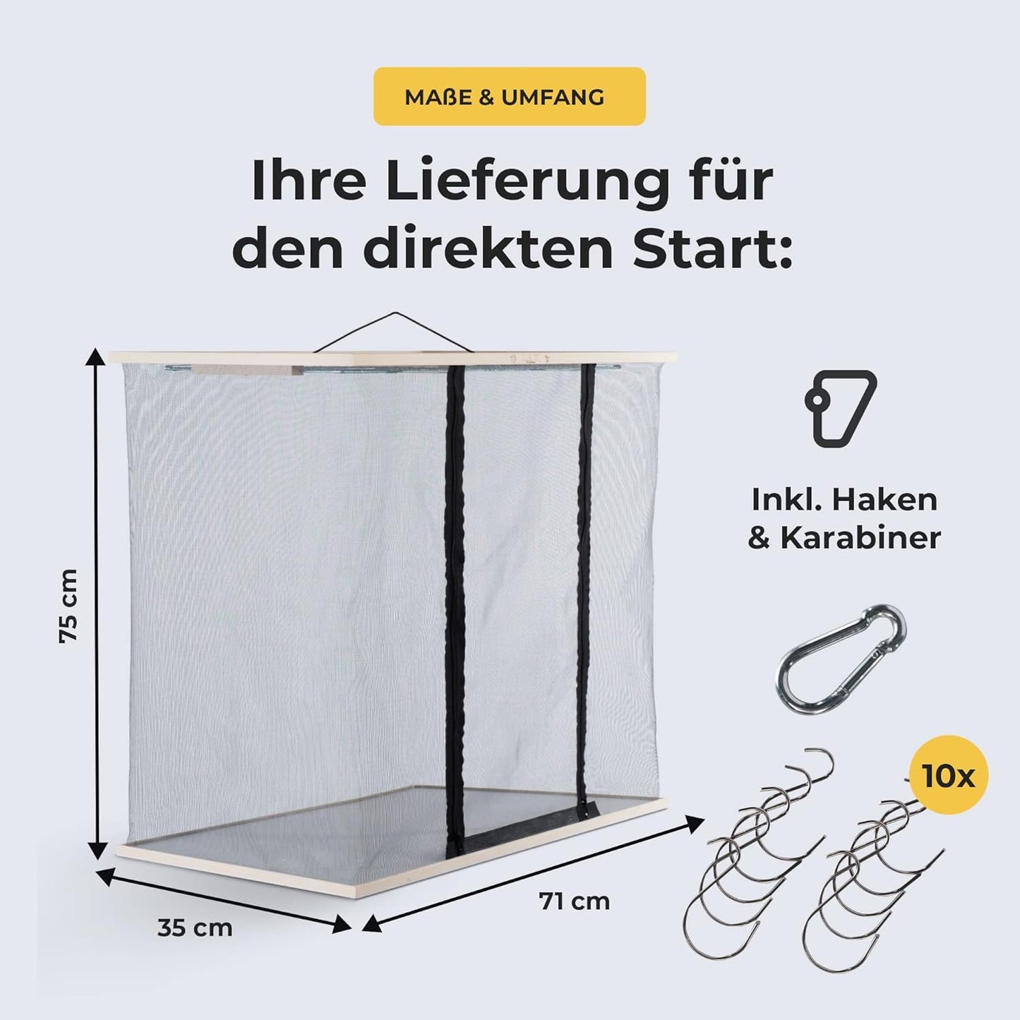 L.E.W. Reifeschrank Modell 3 – zur Reifung von Fleisch, Fisch und Wurst“