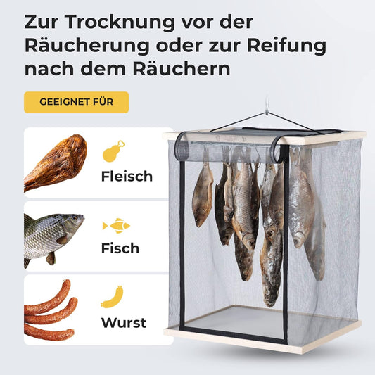 L.E.W. Reifeschrank Modell 1 – zur Reifung von Fleisch, Fisch und Wurst“