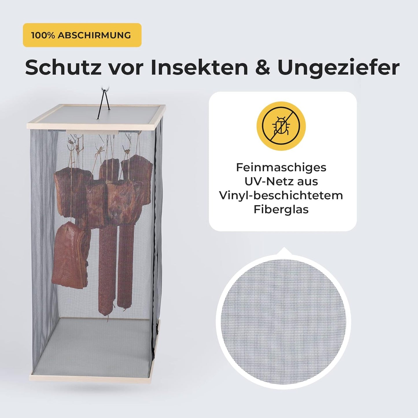L.E.W. Reifeschrank Modell 3 – zur Reifung von Fleisch, Fisch und Wurst“